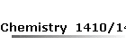Chemistry  1410/1413