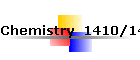 Chemistry  1410/1413