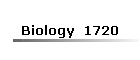 Biology  1720